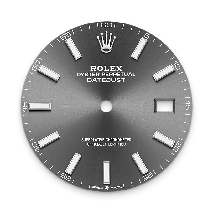 rolex Datejust in White Rolesor - combination of Oystersteel and white gold, M126334-0014 - underwood jewelers
