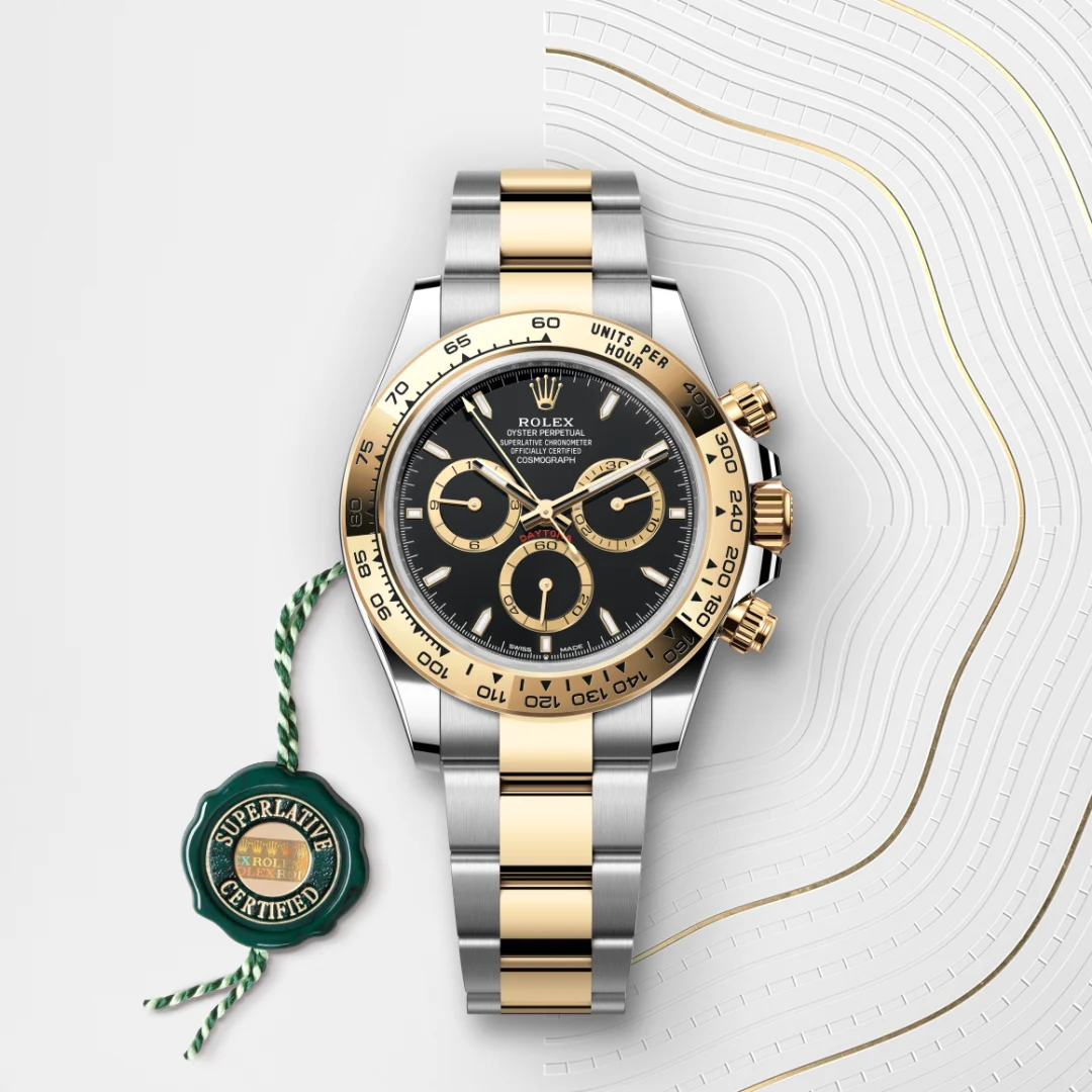 rolex Cosmograph Daytona in Yellow Rolesor - combination of Oystersteel and yellow gold, M126503-0003 - Underwood jewelers