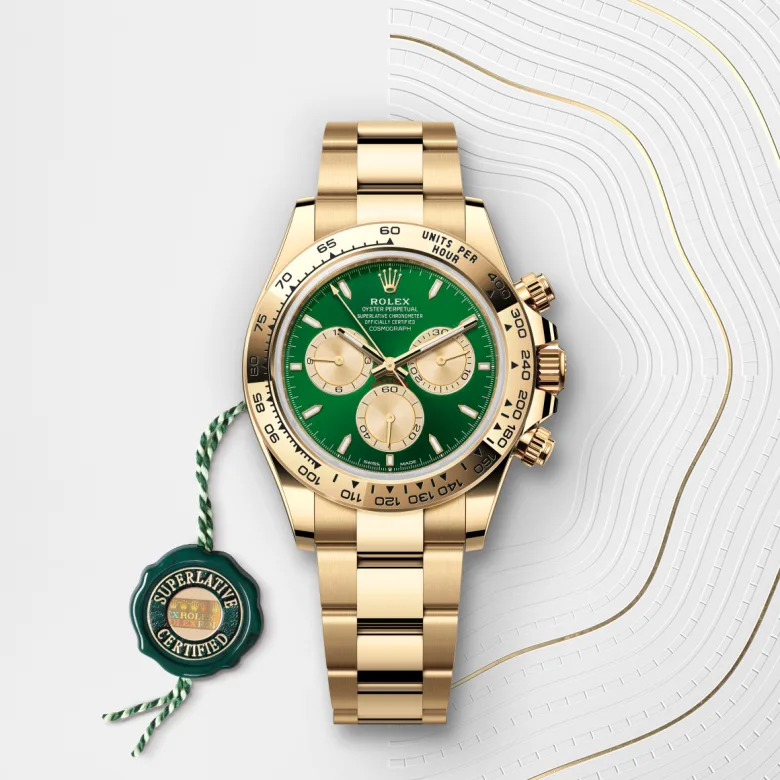 rolex Cosmograph Daytona in 18 kt yellow gold, M126508-0008 - Underwood jewelers