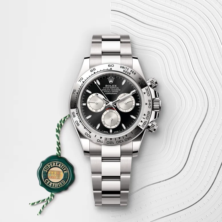 rolex Cosmograph Daytona in 18 kt white gold, M126509-0001 - Underwood jewelers