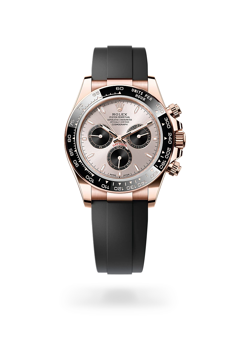 rolex Cosmograph Daytona in 18 kt Everose gold, M126515LN-0006 - underwood jewelers