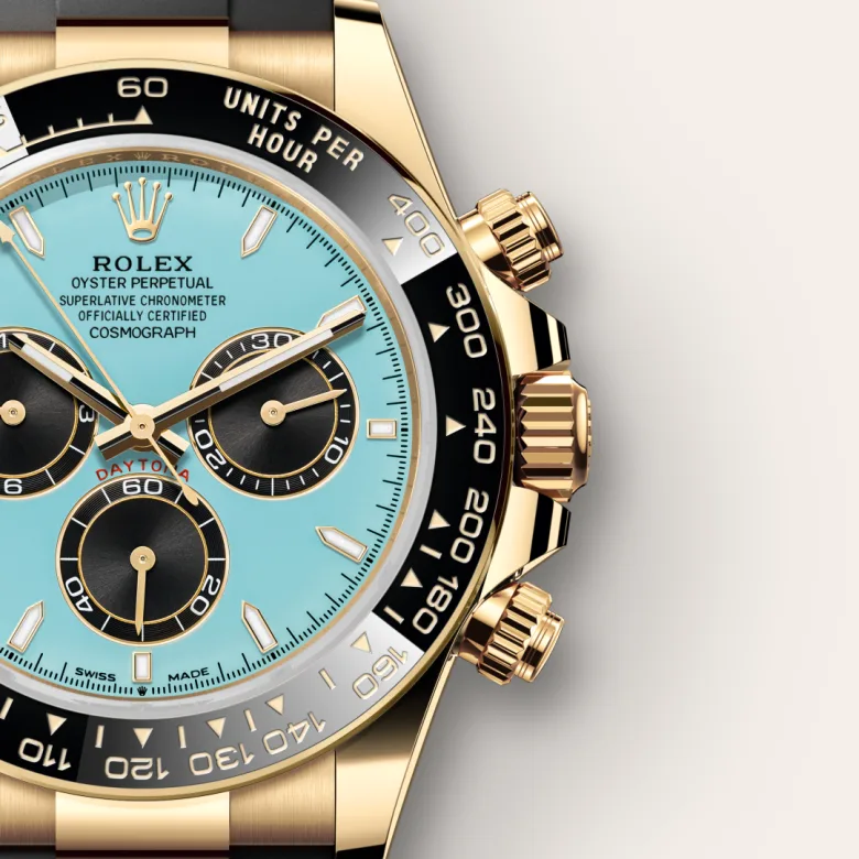 rolex Cosmograph Daytona in 18 kt yellow gold, M126518LN-0014 - Underwood jewelers