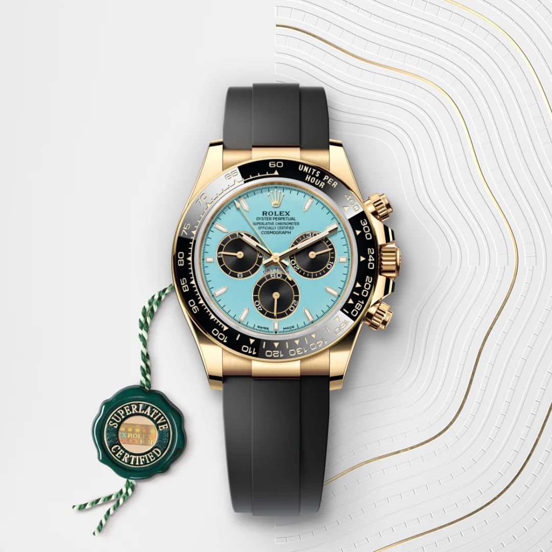 rolex Cosmograph Daytona in 18 kt yellow gold, M126518LN-0014 - Underwood jewelers