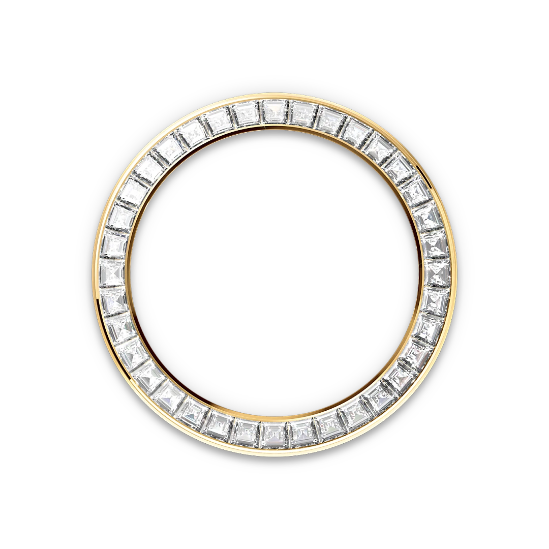 rolex Cosmograph Daytona in 18 kt yellow gold with lugs set with diamonds, M126598TBR-0001 - Underwood jewelers