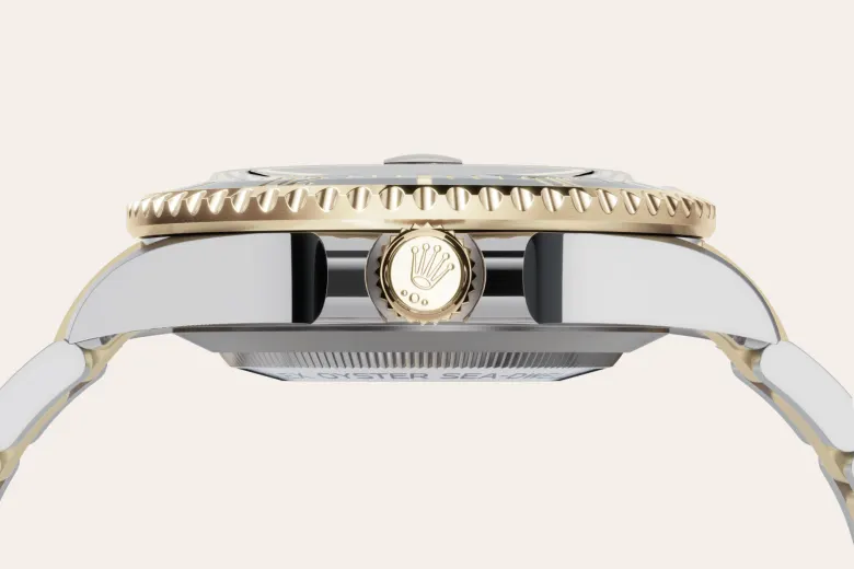 rolex Sea-Dweller in Yellow Rolesor - combination of Oystersteel and yellow gold, M126603-0001 - underwood jewelers