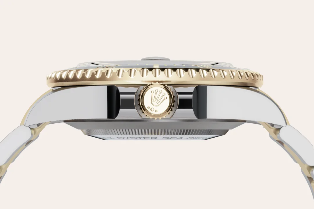 rolex Sea-Dweller in Yellow Rolesor - combination of Oystersteel and yellow gold, M126603-0001 - underwood jewelers