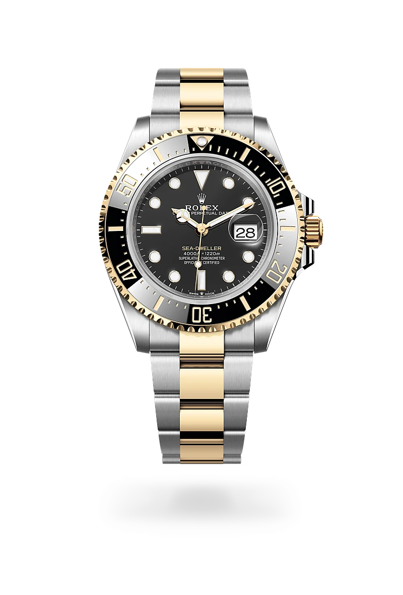 rolex Sea-Dweller in Yellow Rolesor - combination of Oystersteel and yellow gold, M126603-0001 - underwood jewelers