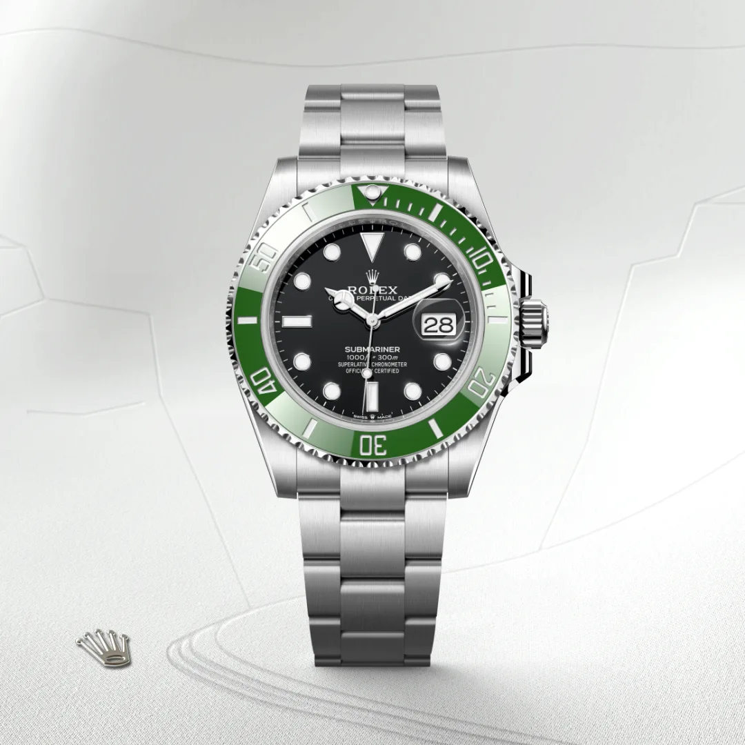 rolex Submariner in Oystersteel, M126610LV-0002 - Underwood jewelers