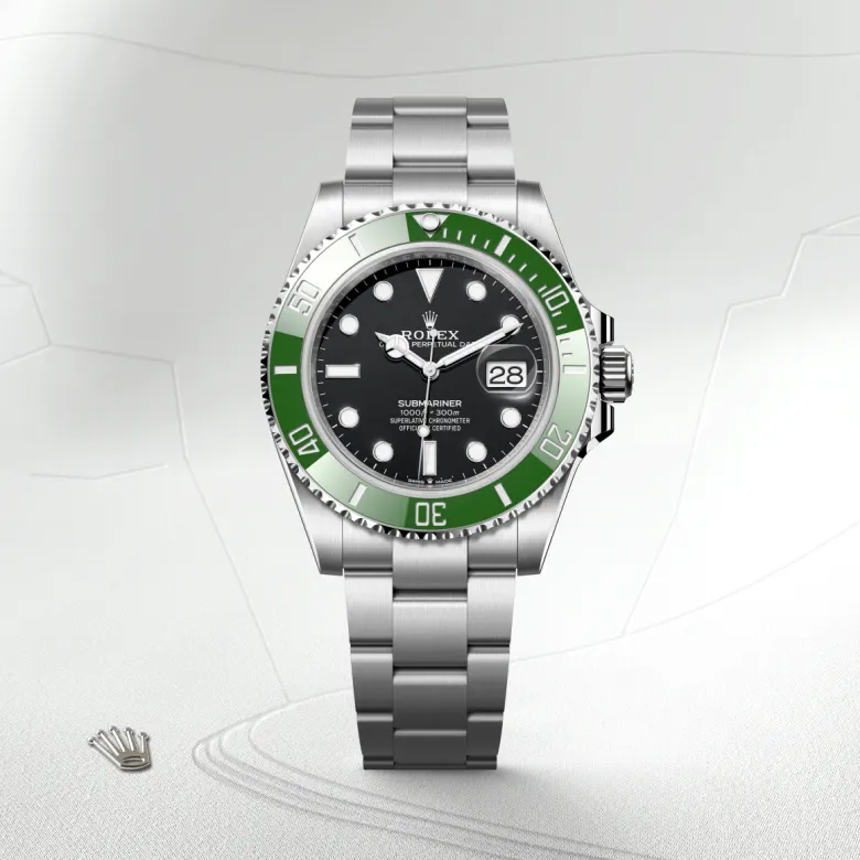rolex Submariner in Oystersteel, M126610LV-0002 - Underwood jewelers