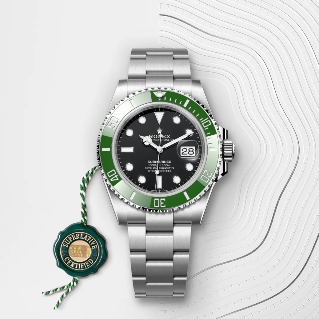 rolex Submariner in Oystersteel, M126610LV-0002 - Underwood jewelers