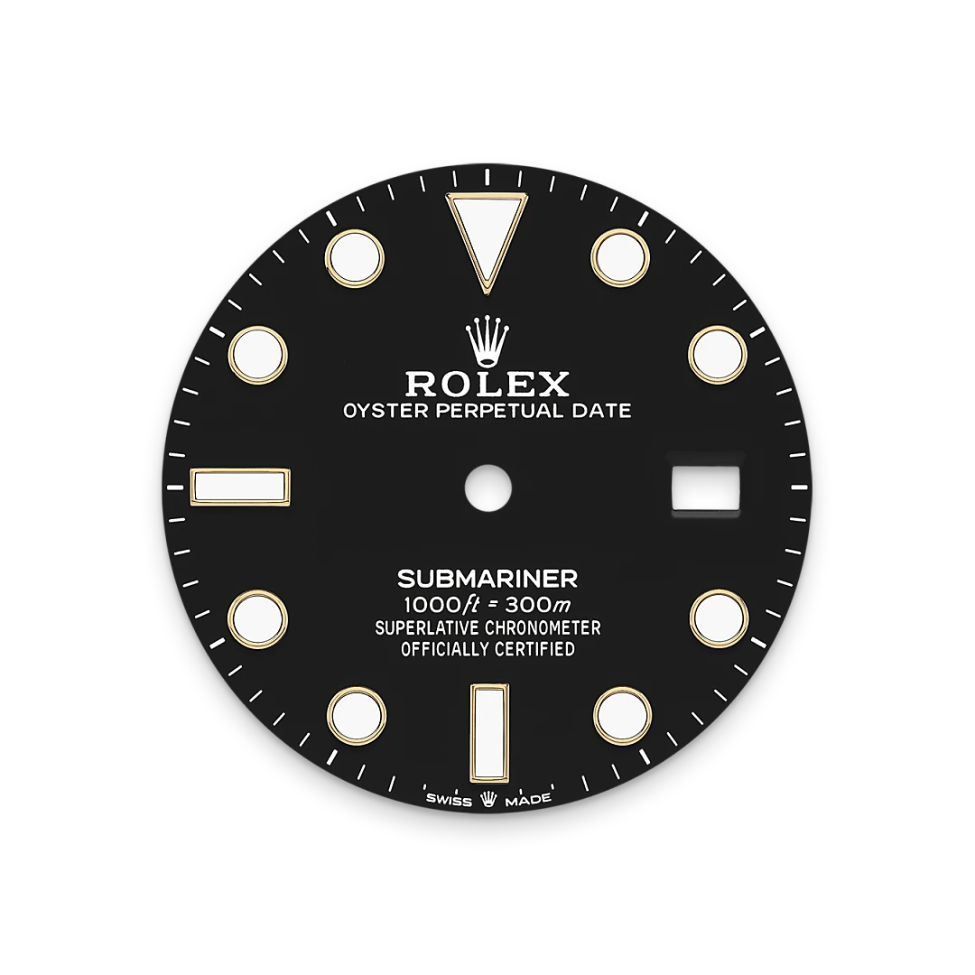 rolex Submariner in 18 kt yellow gold, M126618LN-0002 - underwood jewelers