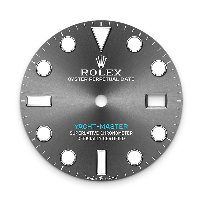 rolex Yacht-Master in Rolesium - combination of Oystersteel and platinum, M126622-0001 - Underwood jewelers