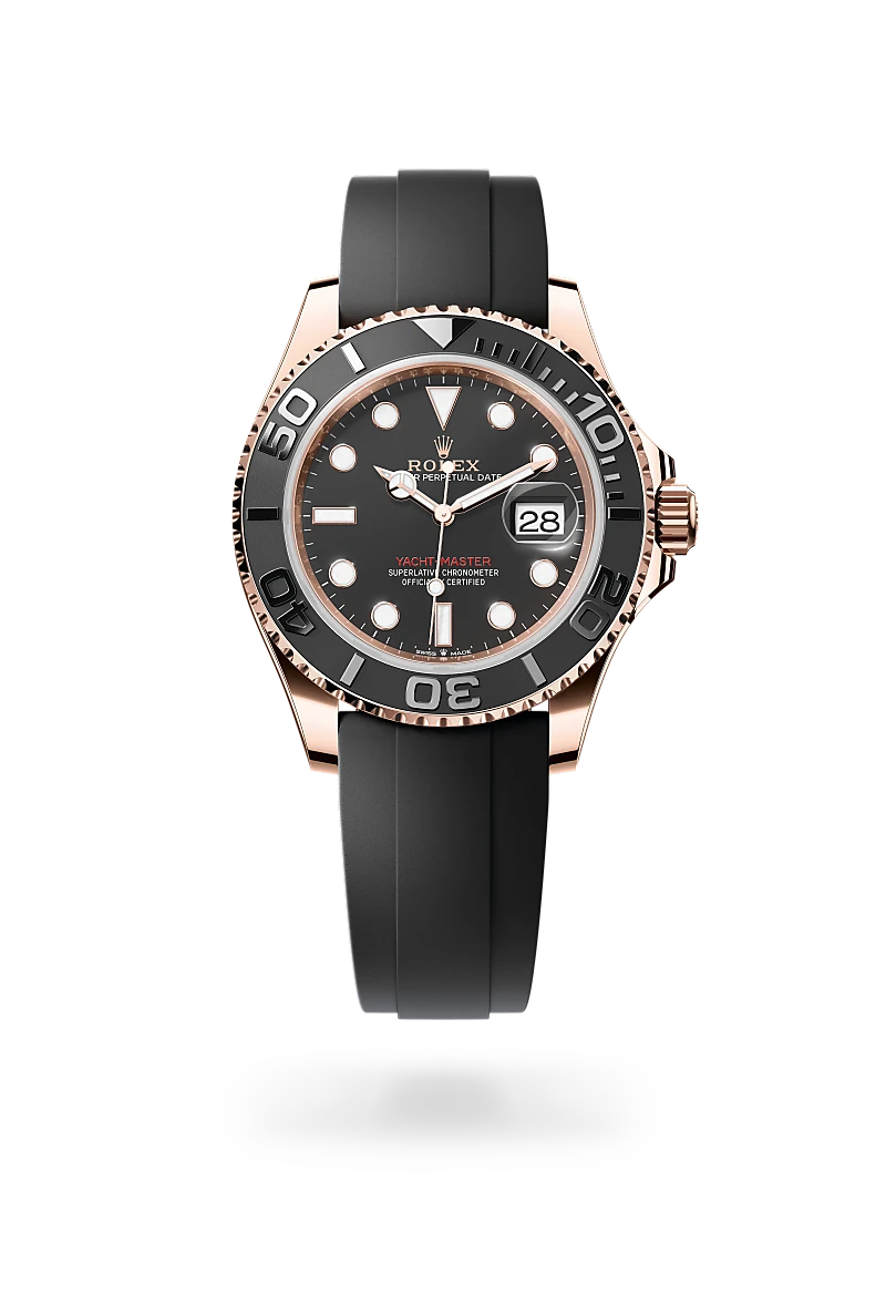 rolex Yacht-Master in 18 kt Everose gold, M126655-0002 - underwood jewelers