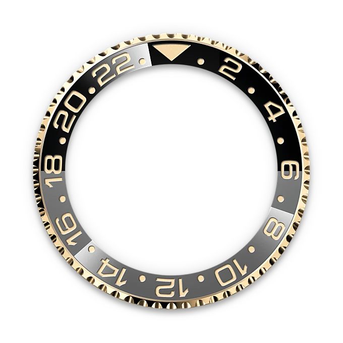 rolex GMT-Master II in Yellow Rolesor - combination of Oystersteel and yellow gold, M126713GRNR-0001 - underwood jewelers