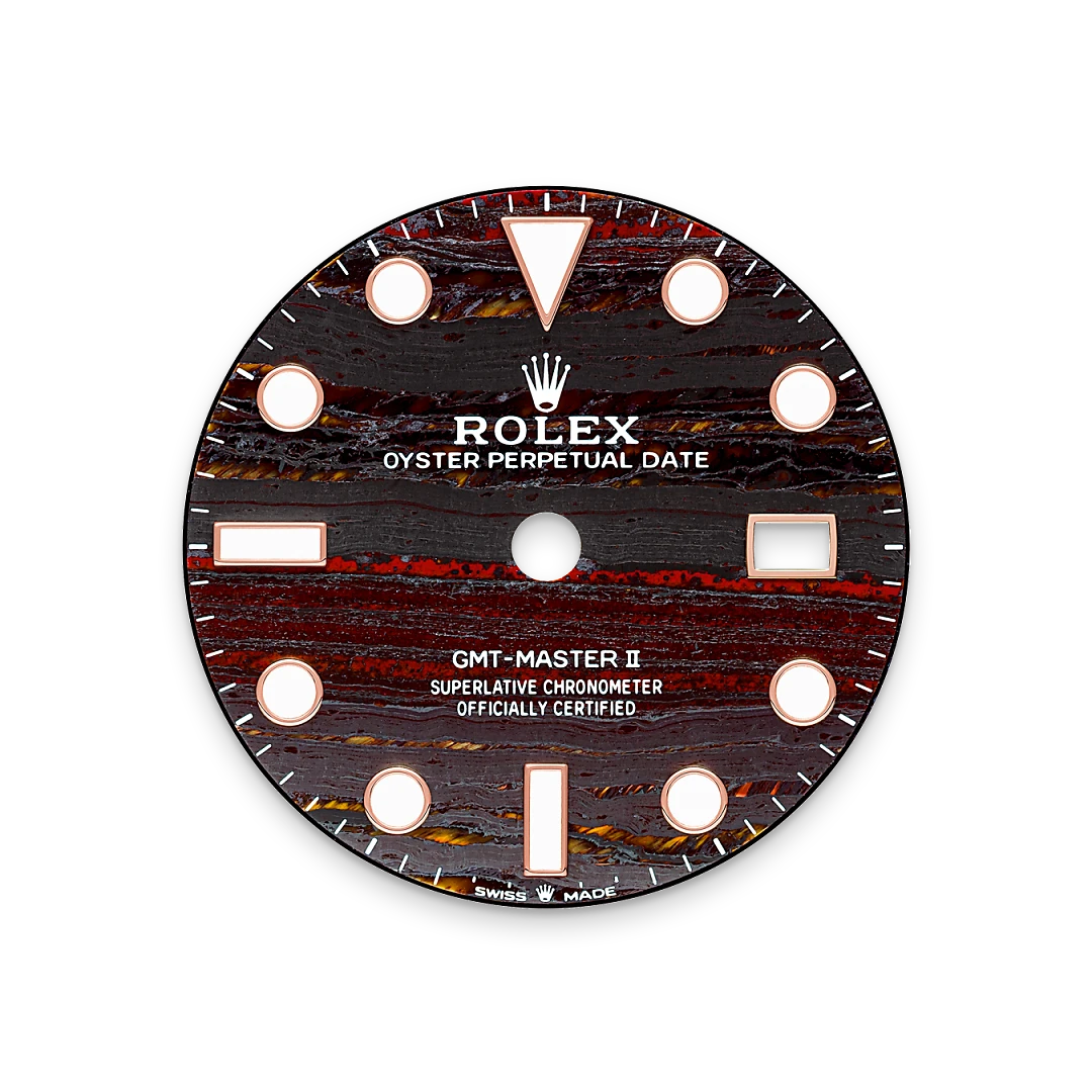 rolex GMT-Master II in 18 kt Everose gold, M126715CHNR-0002 - underwood jewelers