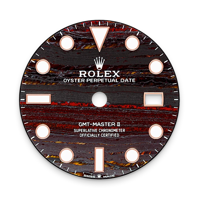 rolex GMT-Master II in 18 kt Everose gold, M126715CHNR-0002 - underwood jewelers