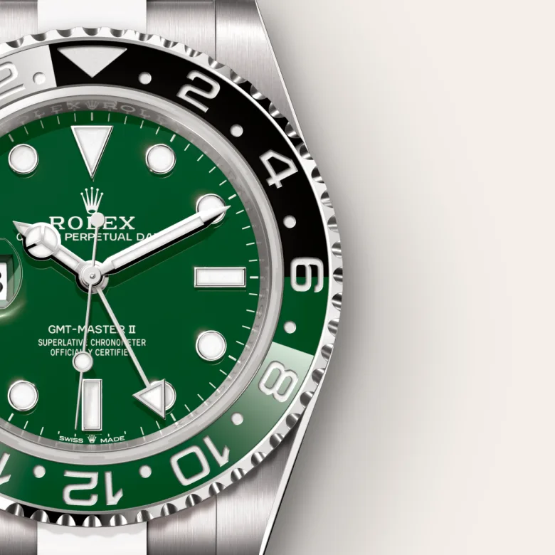 rolex GMT-Master II in 18 kt white gold, M126729VTNR-0001 - Underwood jewelers