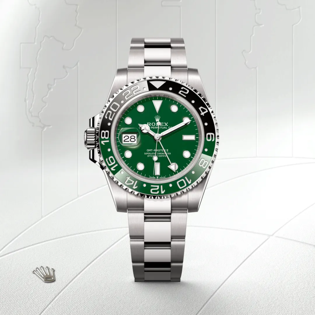 rolex GMT-Master II in 18 kt white gold, M126729VTNR-0001 - Underwood jewelers