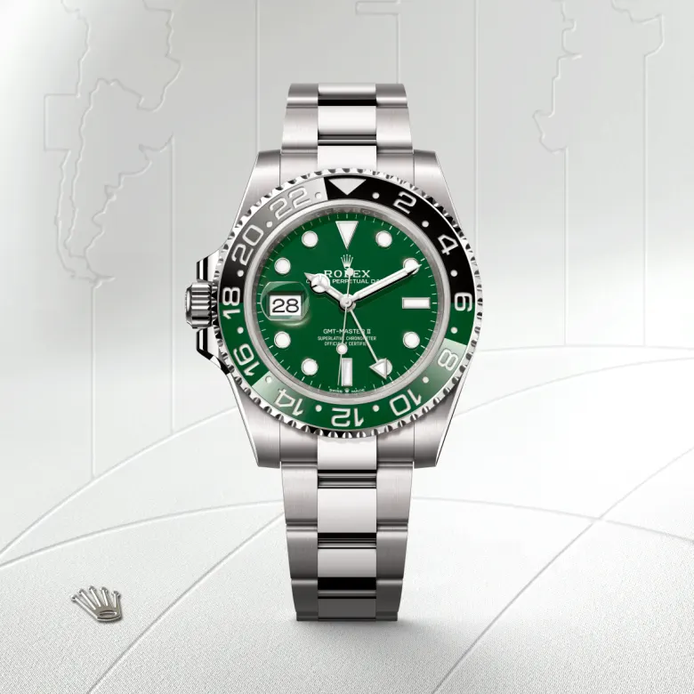 rolex GMT-Master II in 18 kt white gold, M126729VTNR-0001 - Underwood jewelers