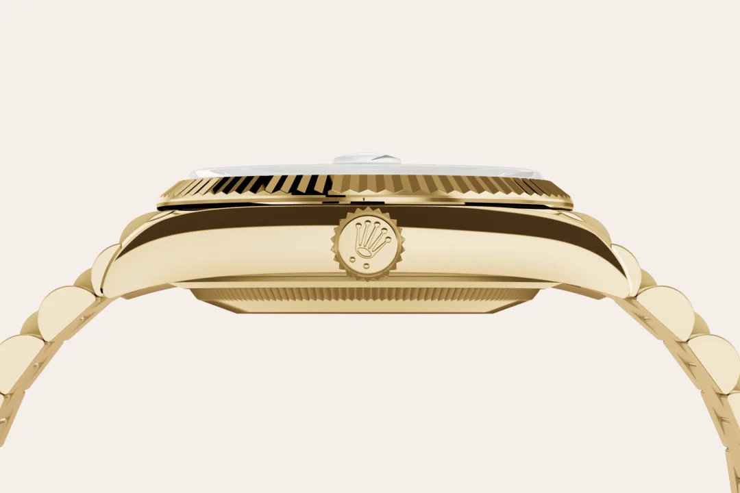 rolex Day-Date in 18 kt yellow gold, M128238-0045 - underwood jewelers
