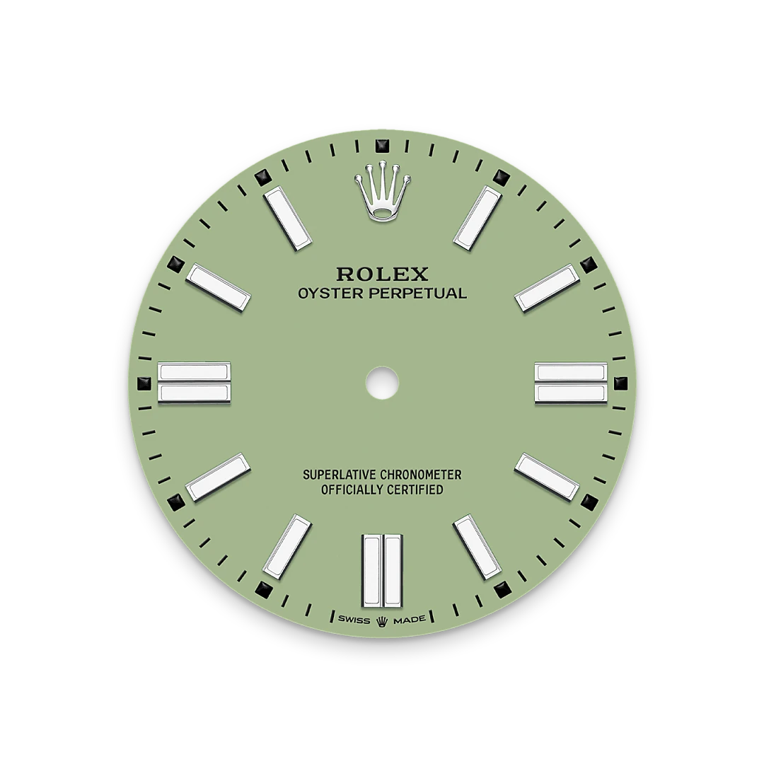 rolex Oyster Perpetual in Oystersteel, M134300-0006 - underwood jewelers