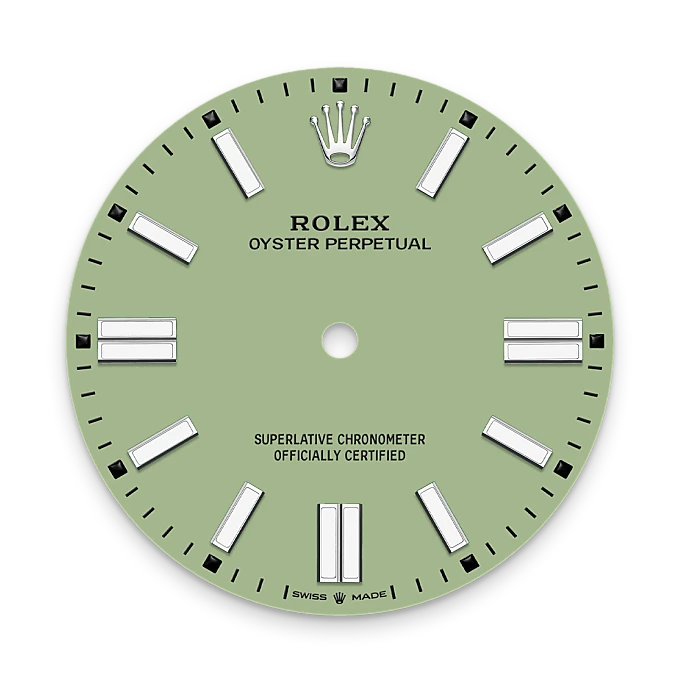 rolex Oyster Perpetual in Oystersteel, M134300-0006 - underwood jewelers
