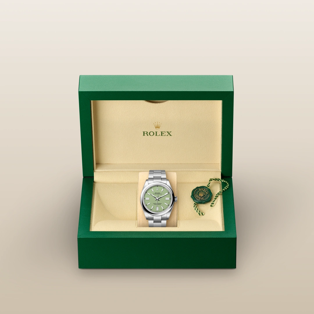 rolex Oyster Perpetual in Oystersteel, M134300-0006 - Underwood jewelers