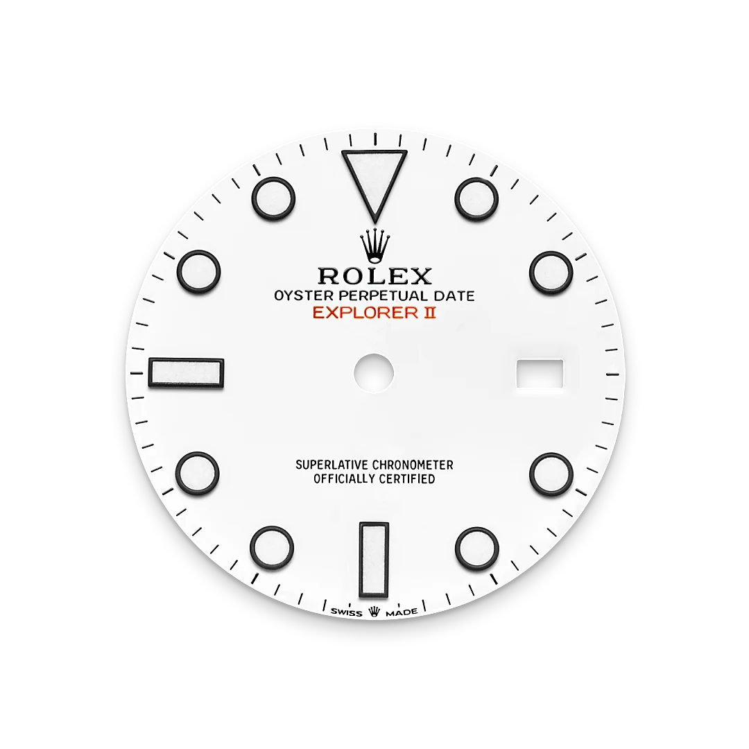 rolex Explorer II in Oystersteel, M226570-0001 - underwood jewelers
