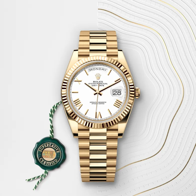 rolex Day-Date in 18 kt yellow gold, M228238-0042 - Underwood jewelers