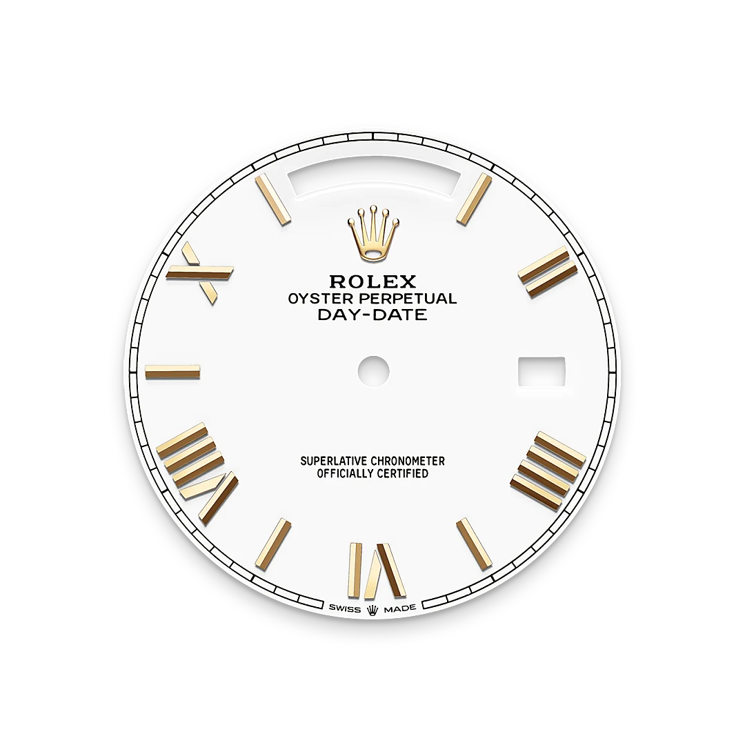 rolex Day-Date in 18 kt yellow gold, M228238-0042 - underwood jewelers