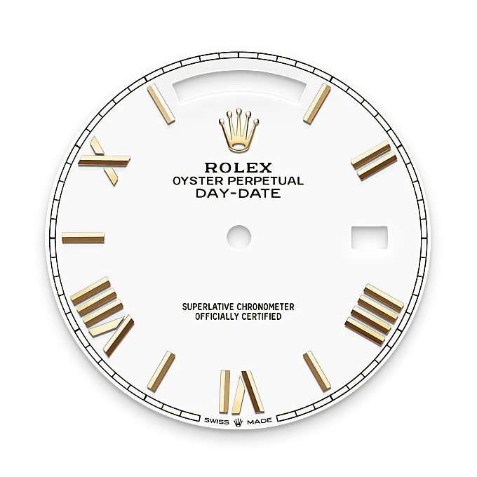 rolex Day-Date in 18 kt yellow gold, M228238-0042 - underwood jewelers