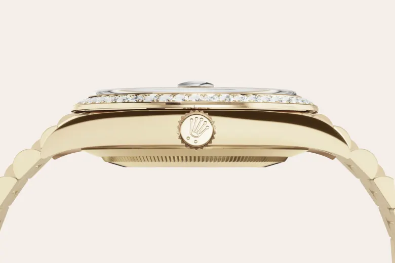 rolex Day-Date in 18 kt yellow gold, M228348RBR-0002 - Underwood jewelers