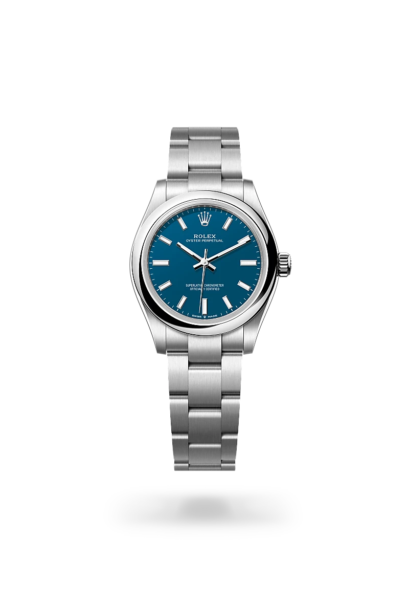 rolex Oyster Perpetual in Oystersteel, M277200-0017 - Underwood jewelers