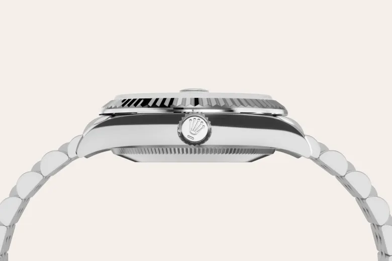 rolex Datejust in White Rolesor - combination of Oystersteel and white gold, M278274-0018 - underwood jewelers
