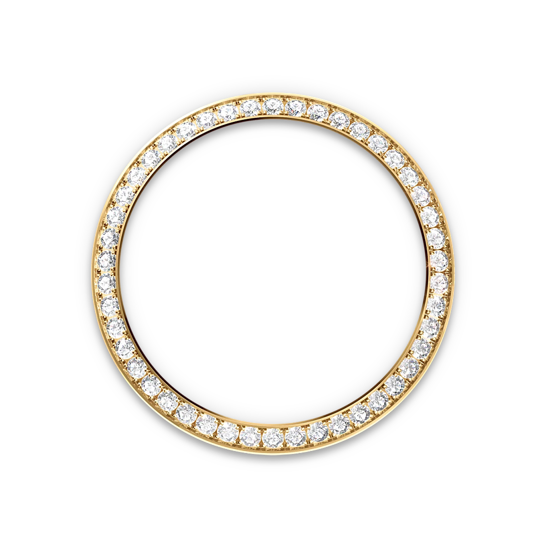 rolex Datejust in 18 kt yellow gold, M278288RBR-0041 - underwood jewelers