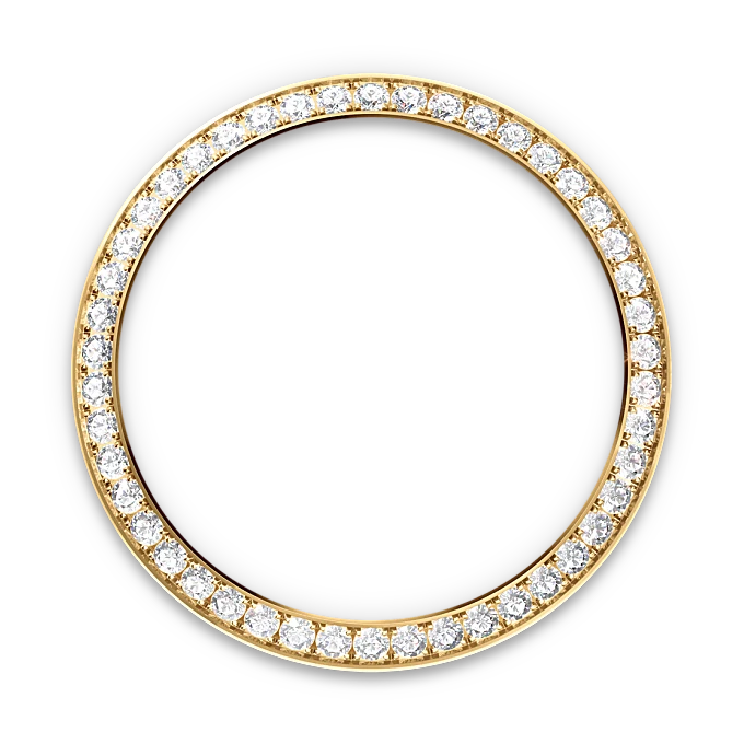 rolex Datejust in 18 kt yellow gold, M278288RBR-0041 - underwood jewelers