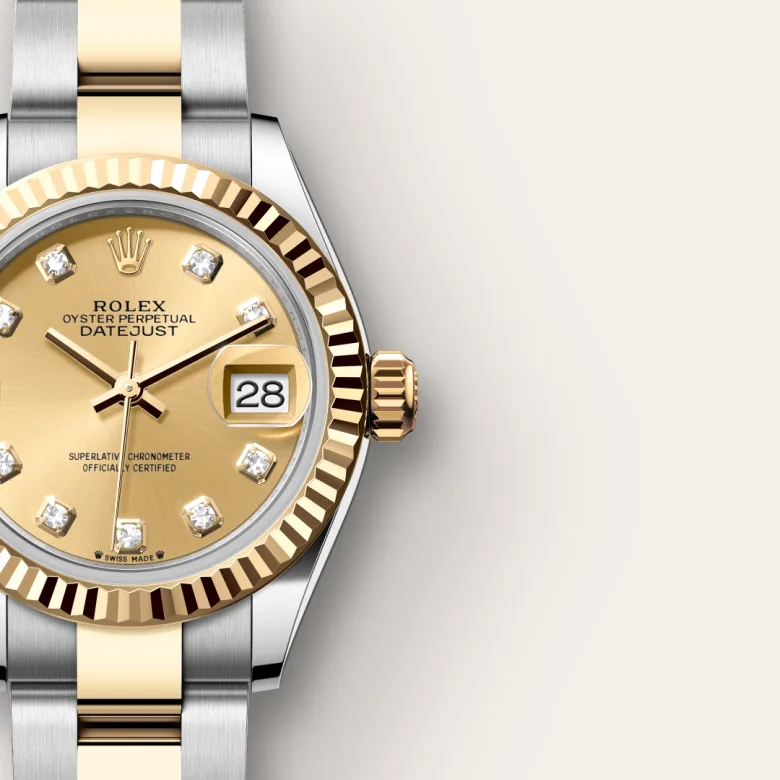 rolex Lady-Datejust in Yellow Rolesor - combination of Oystersteel and yellow gold, M279173-0012 - Underwood jewelers