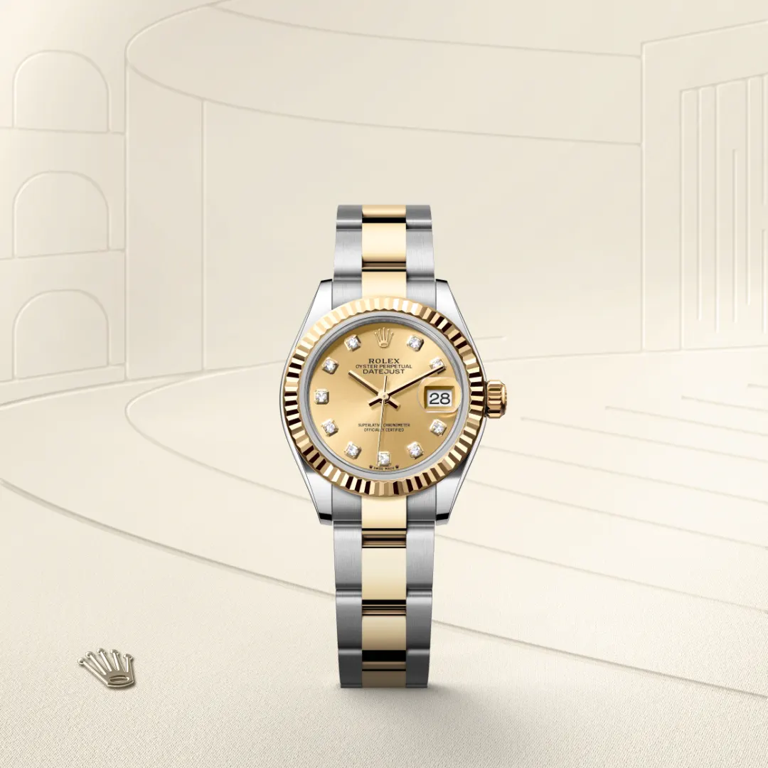 rolex Lady-Datejust in Yellow Rolesor - combination of Oystersteel and yellow gold, M279173-0012 - Underwood jewelers
