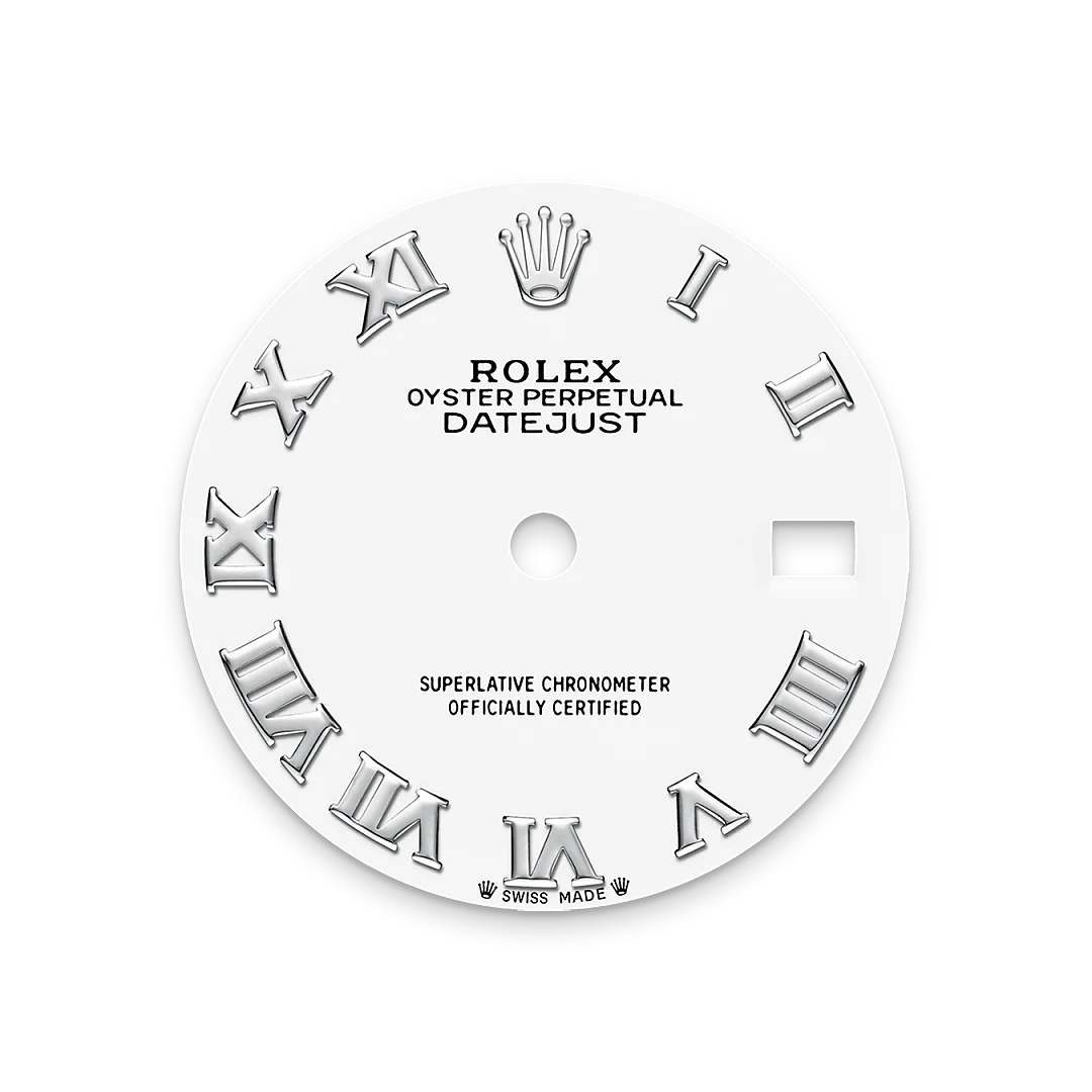 rolex Lady-Datejust in White Rolesor - combination of Oystersteel and white gold, M279174-0020 - Underwood jewelers