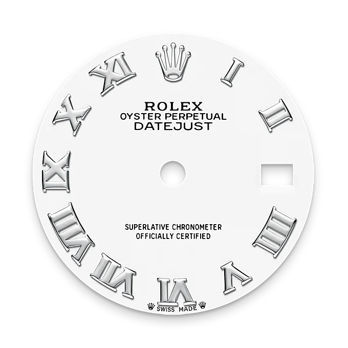 rolex Lady-Datejust in White Rolesor - combination of Oystersteel and white gold, M279174-0020 - Underwood jewelers