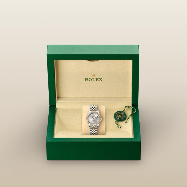 rolex Lady-Datejust in Yellow Rolesor - combination of Oystersteel and yellow gold, M279383RBR-0003 - Underwood jewelers