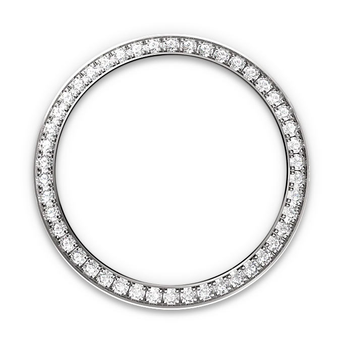 rolex Lady-Datejust in White Rolesor - combination of Oystersteel and white gold, M279384RBR-0004 - Underwood jewelers