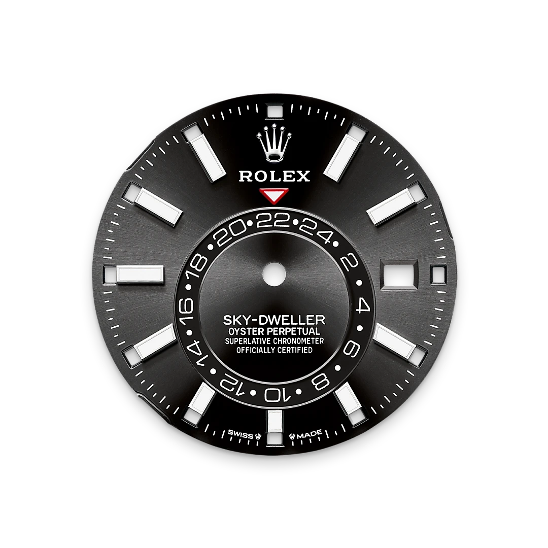 rolex Sky-Dweller in 18 kt white gold, M336239-0002 - underwood jewelers
