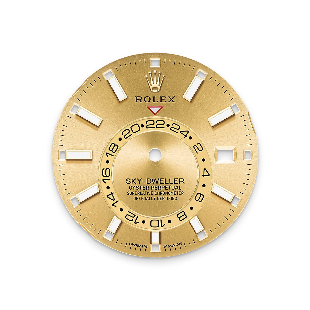 rolex Sky-Dweller in Yellow Rolesor - combination of Oystersteel and yellow gold, M336933-0001 - Underwood jewelers