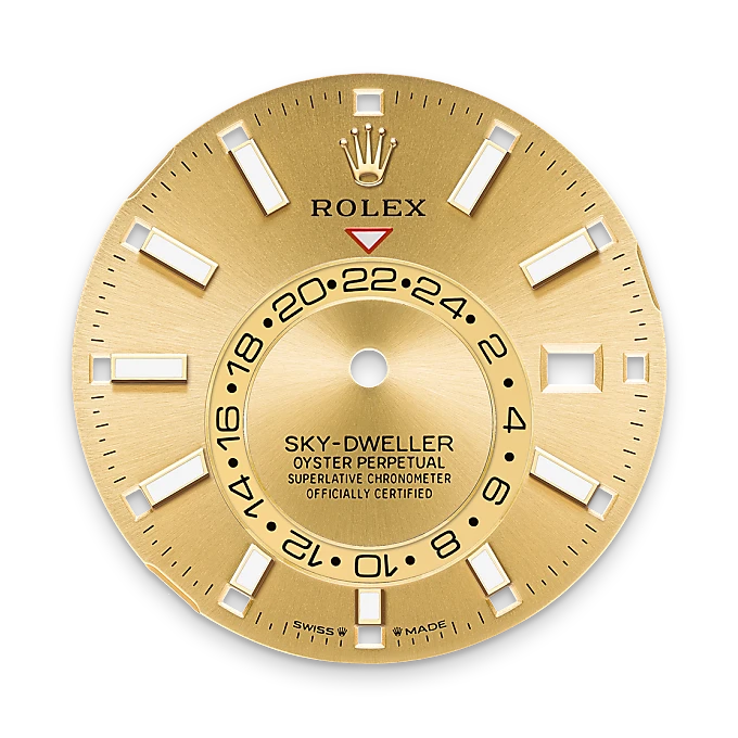 rolex Sky-Dweller in Yellow Rolesor - combination of Oystersteel and yellow gold, M336933-0001 - Underwood jewelers