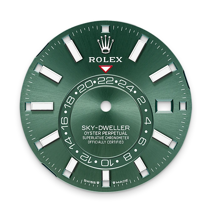 rolex Sky-Dweller in White Rolesor - combination of Oystersteel and white gold, M336934-0001 - underwood jewelers