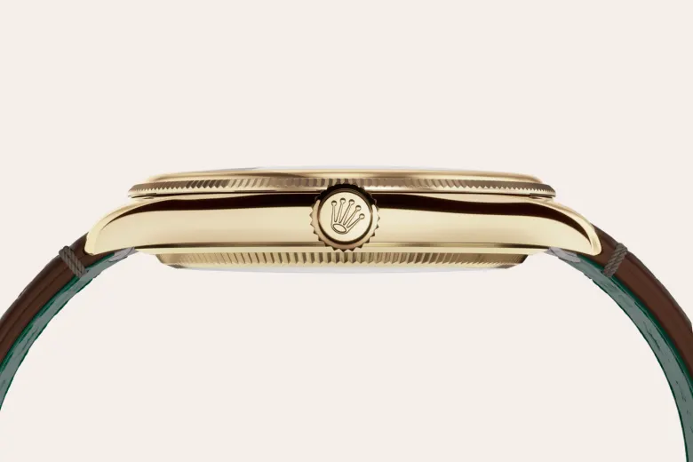rolex 1908 in 18 kt yellow gold, M52508-0006 - Underwood jewelers