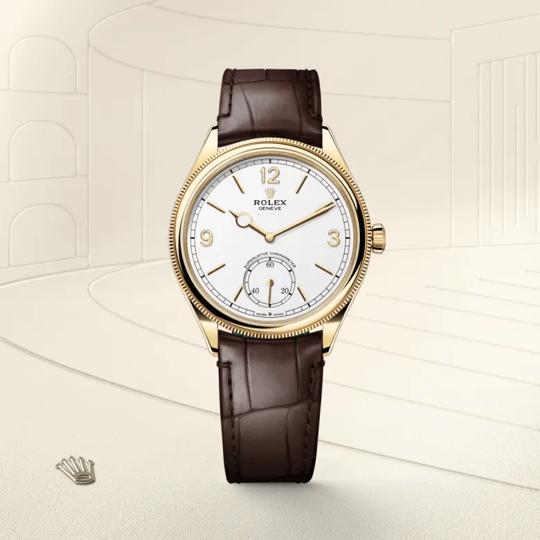 rolex 1908 in 18 kt yellow gold, M52508-0006 - Underwood jewelers