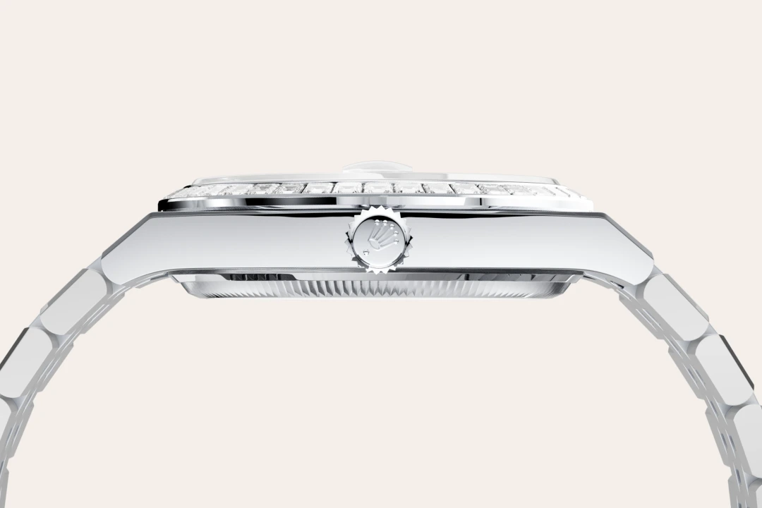 rolex Land-Dweller in Platinum, M127286TBR-0001 - underwood jewelers