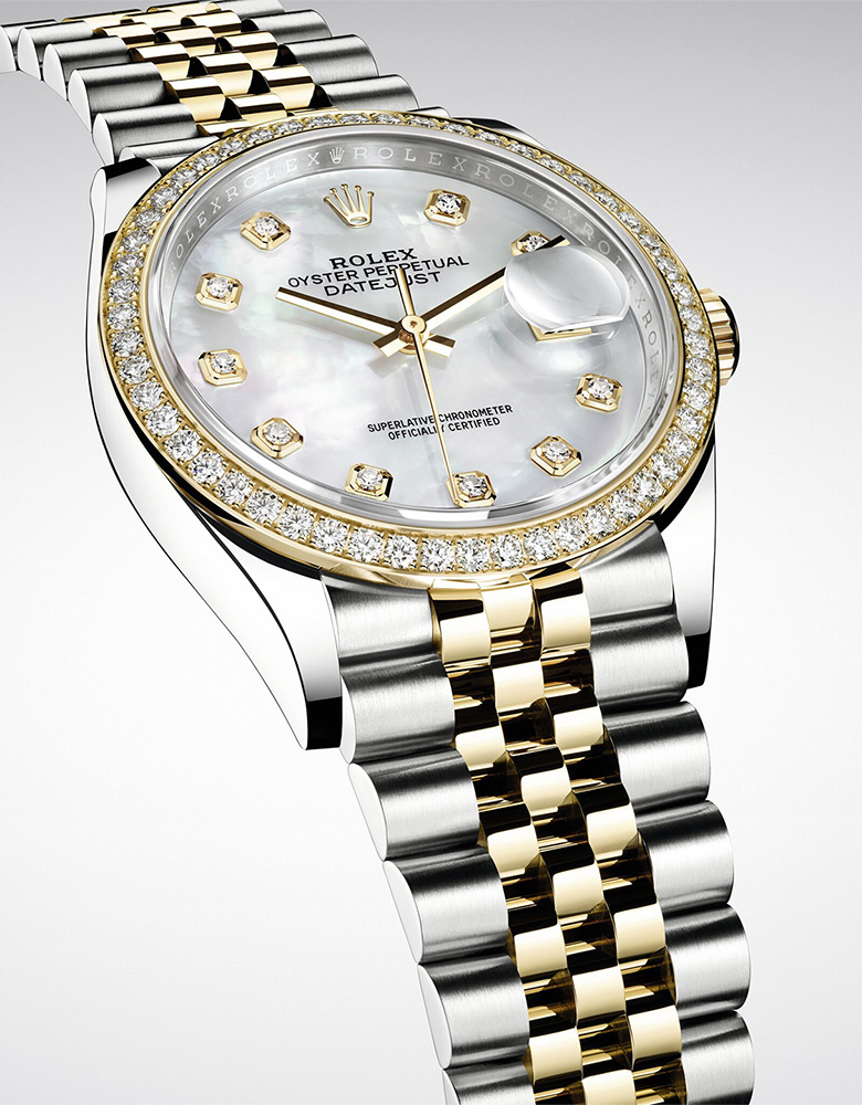 rolex datejust watches - underwood jewelers